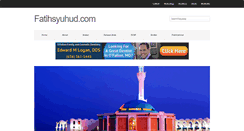 Desktop Screenshot of fatihsyuhud.com